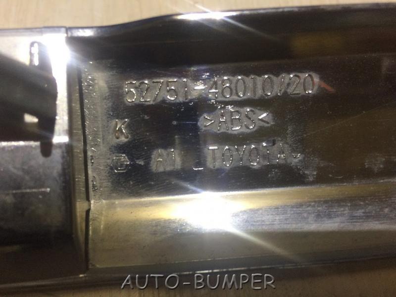 Toyota Highlander II 2007- Молдинг заднего бампера 5275148010