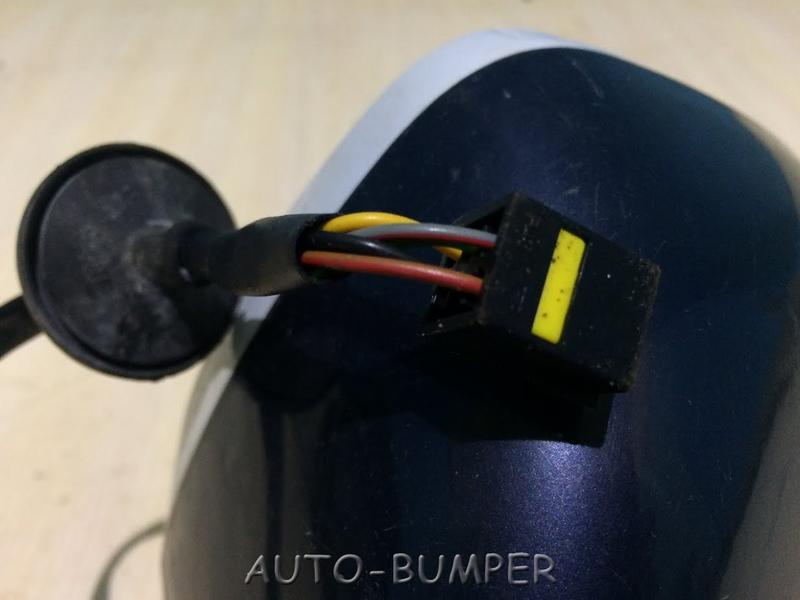 Opel Corsa D 2007- корпус зеркала левое 13203386