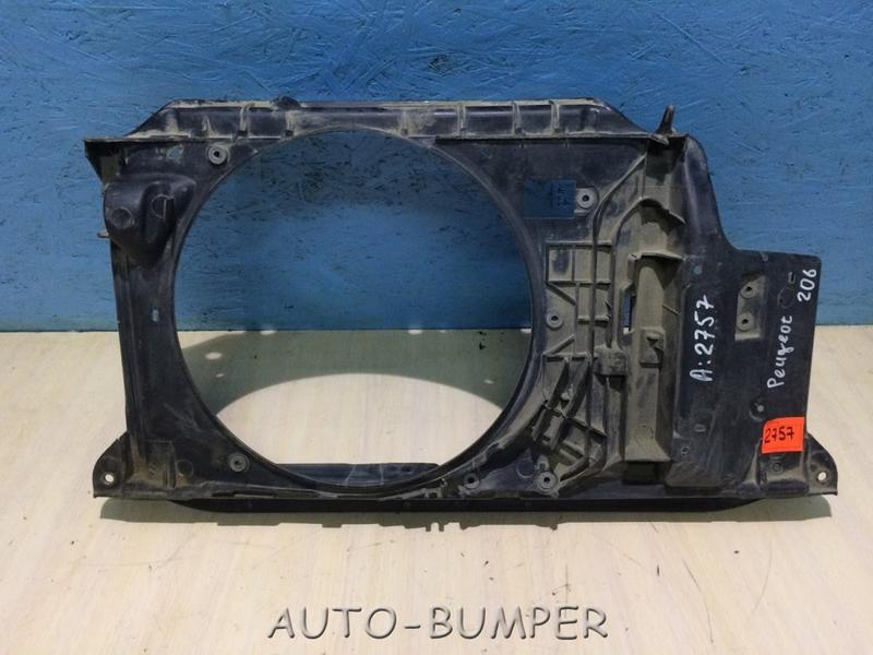 Peugeot 206 1998- Панель передняя 9649097280 7104Q3