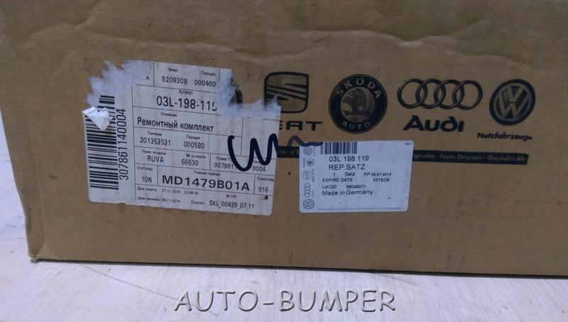 VAG Ремкомплект ГРМ с роликами 1.8-2.0 TSI 03L198119