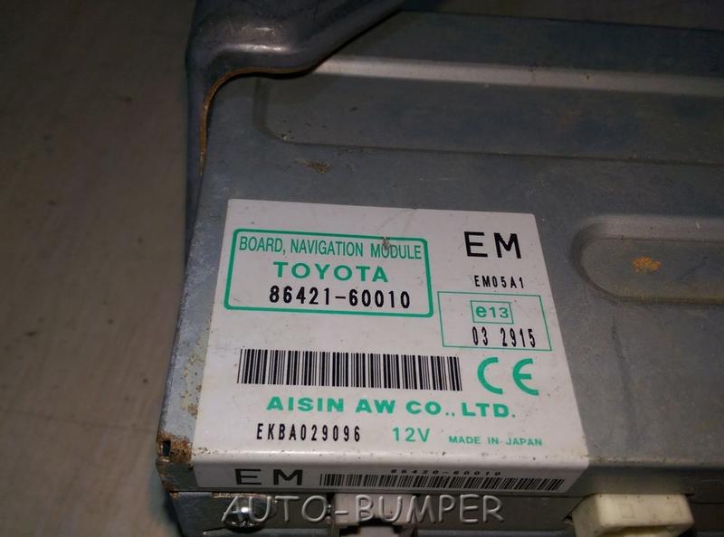 Toyota Land Cruiser 200 Блок управления навигацией 86421-60010 8642160010
