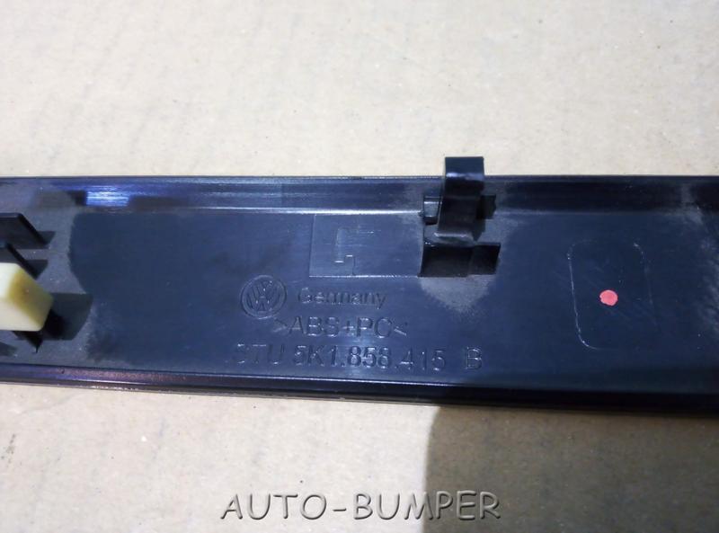 Volkswagen Golf VI 2008- Накладка панели приборов правая 5K1 858 415 B 5K1858415B 5K1.858.415 B
