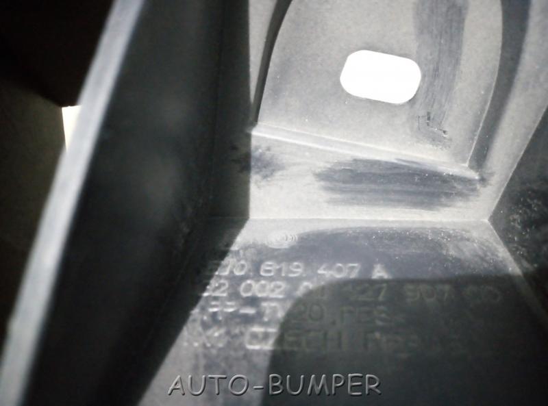 Skoda Fabia 2007- Решетка под лобовое стекло 5J0 819 407 A,  5J0819407A
