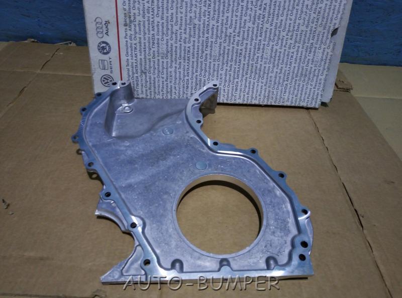 VW Touareg / Audi Q7 2003-  Крышка коленвала задняя  022103173F, 022 103 173 F, 03H103173B 