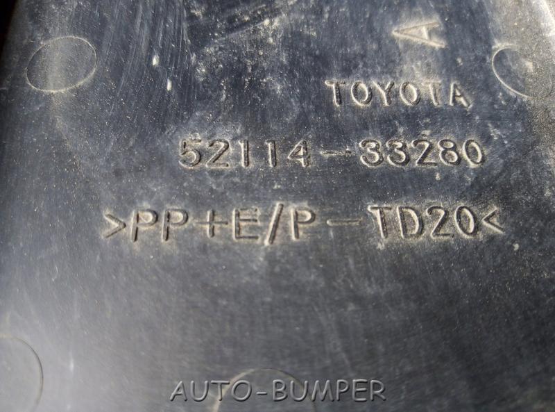 Toyota Camry 50 2011- Накладка переднего бампера под номер 5211433280 52114-33280