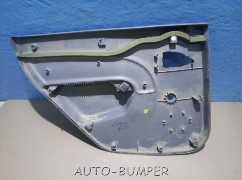 Renault Logan 2005- Обшивка двери задняя правая 8200576862, 8200576866, 8200576874. 8200769189, 82