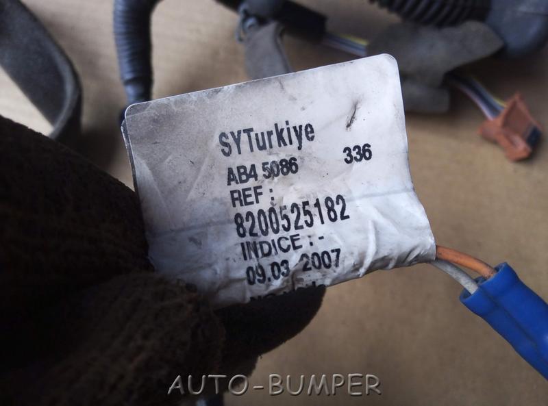 Renault Megane II 2004-2009 Проводка двери передняя правая  8200525182