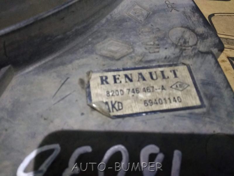Renault Symbol II 2008- Диффузор радиатора 8200746467