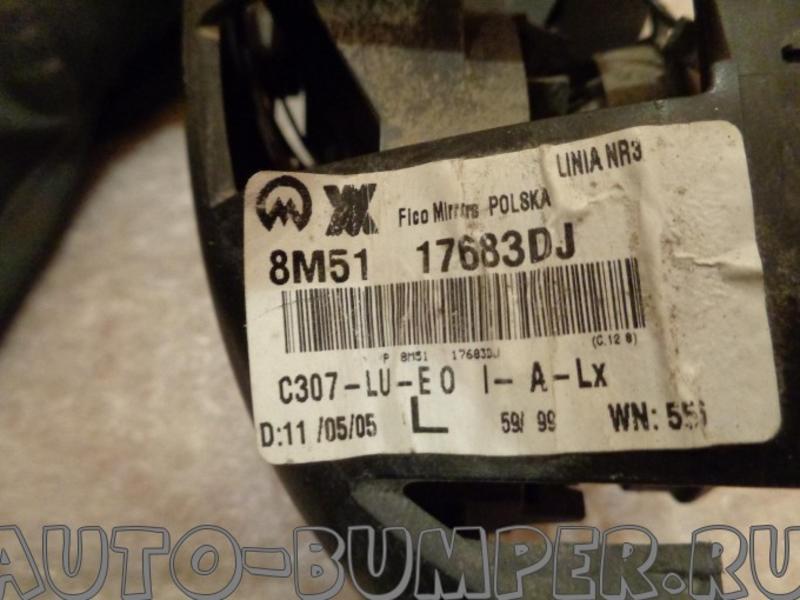 FORD FOCUS 08- Корпус зеркала LH 8M5117683DJ