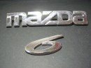 Mazda 6 Эмблема надпись в крышку