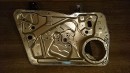 VW Tiguan 2007- Стеклоподъемник передней левой двери 5N1837729G 5N0837461
