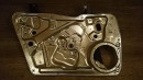 VW Tiguan 2007- Стеклоподъемник передней левой двери 5N1837729F 5N0837461